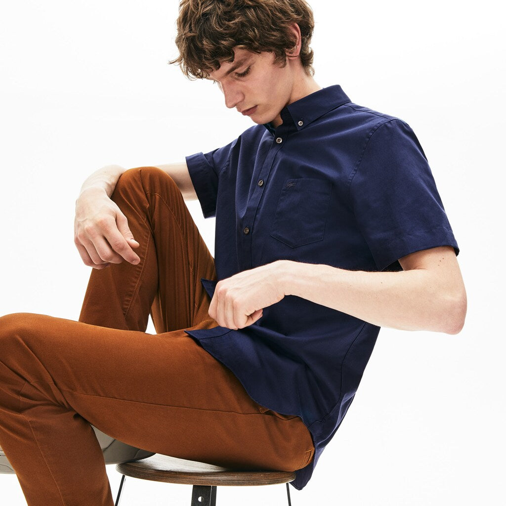 Regular Fit Mini Piqué Shirt | Lacoste Mens