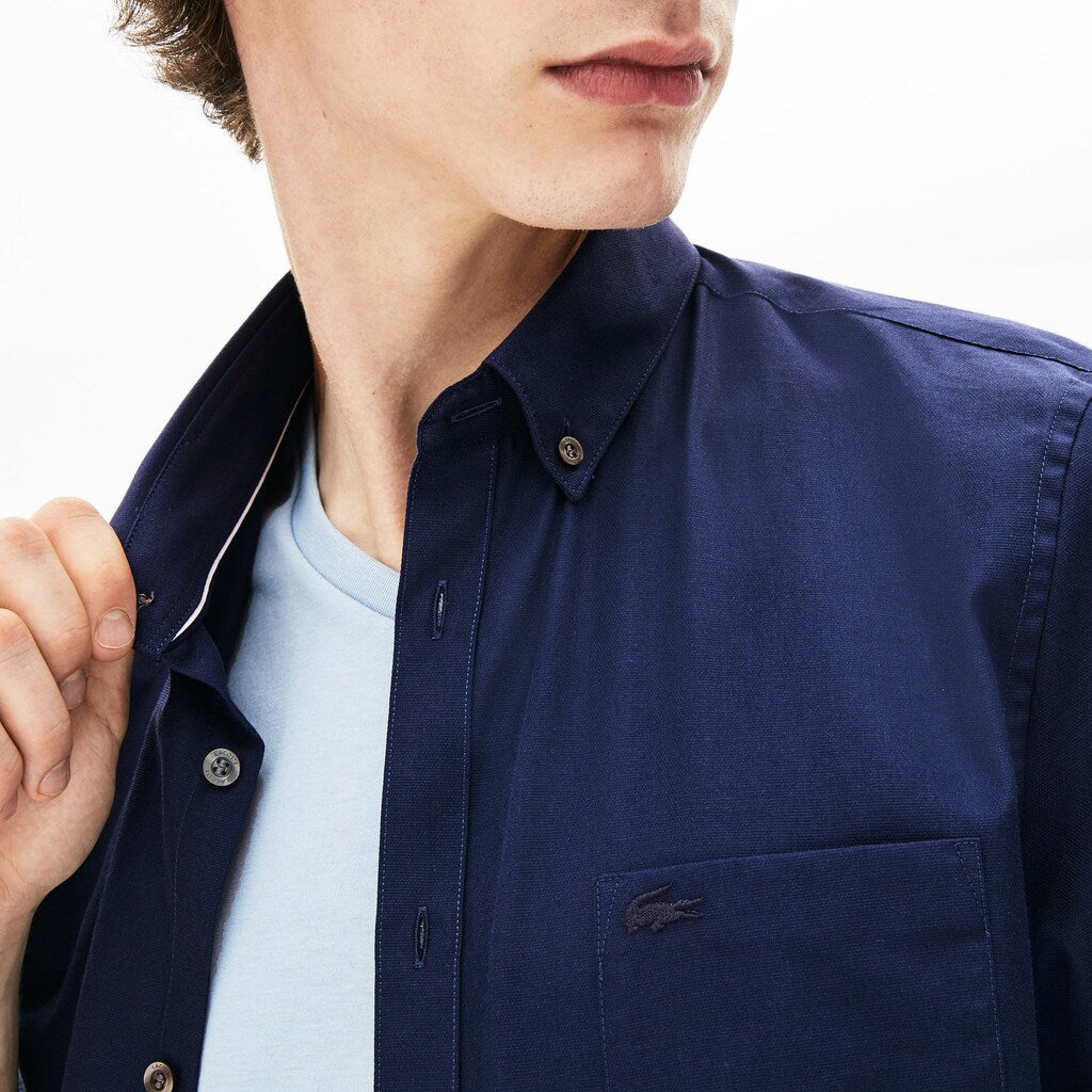 Regular Fit Mini Piqué Shirt | Lacoste Mens