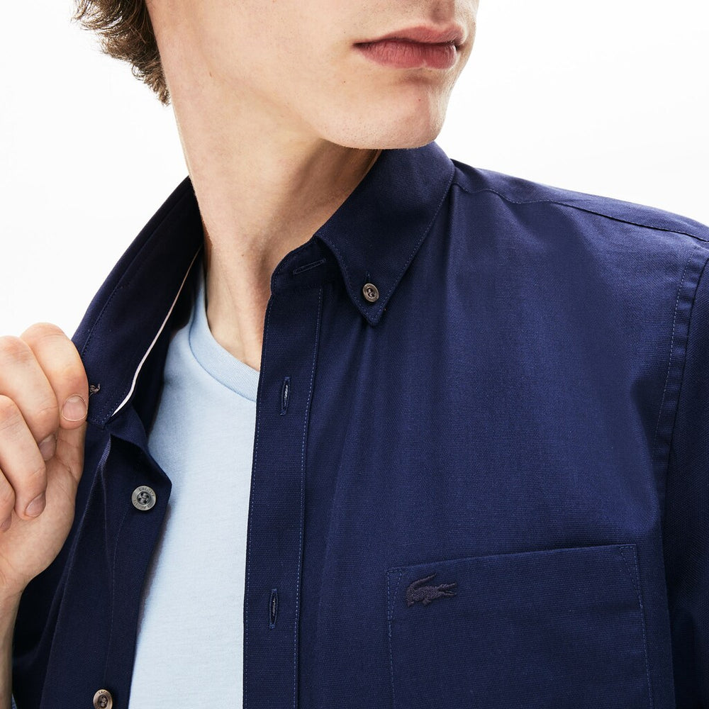 Regular Fit Mini Piqué Shirt | Lacoste Mens