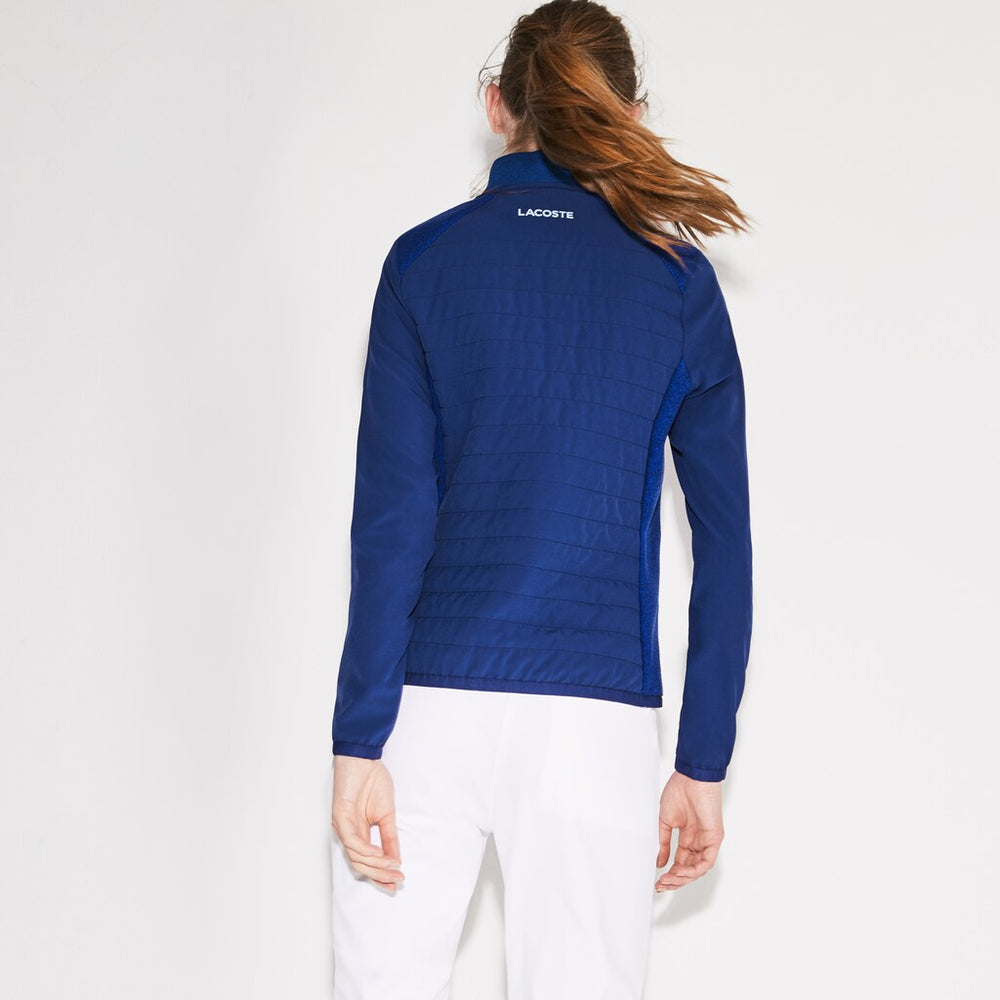 Wo  SPORT Quilted Taffeta And Fleece Golf Jacket | Lacoste Womens