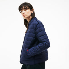 Wo  Zippered Quilted Soft Taffeta Jacket | Lacoste Womens