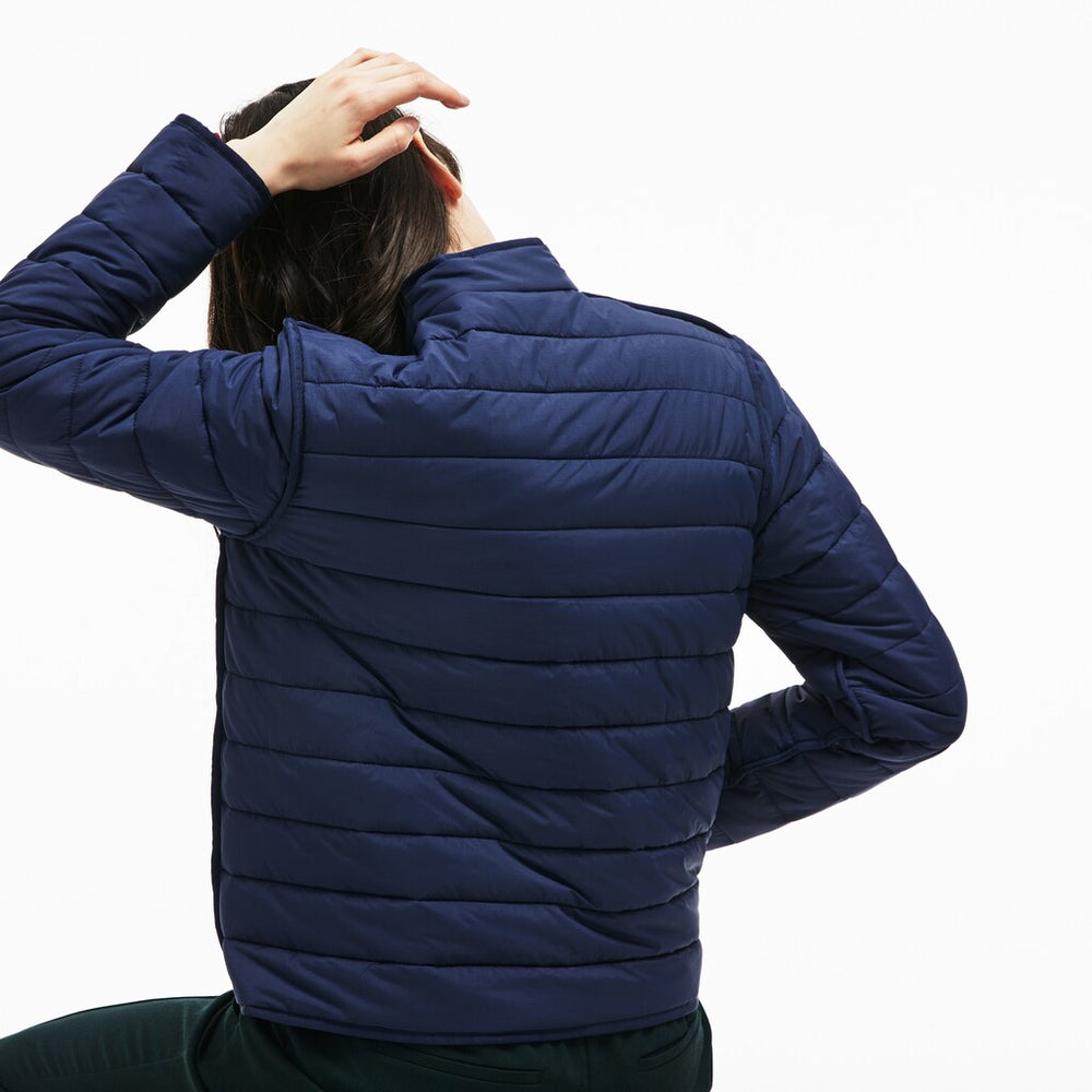 Wo  Zippered Quilted Soft Taffeta Jacket | Lacoste Womens
