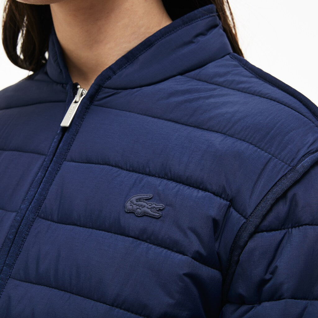 Wo  Zippered Quilted Soft Taffeta Jacket | Lacoste Womens