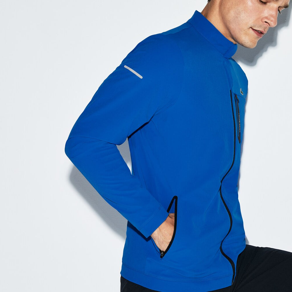 SPORT Technical Taffeta Zip Golf Jacket | Lacoste Mens