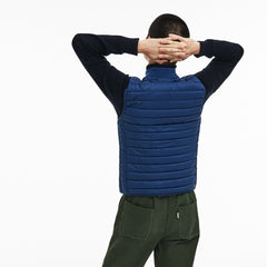 Short Contrast Lining Quilted Vest | Lacoste Mens