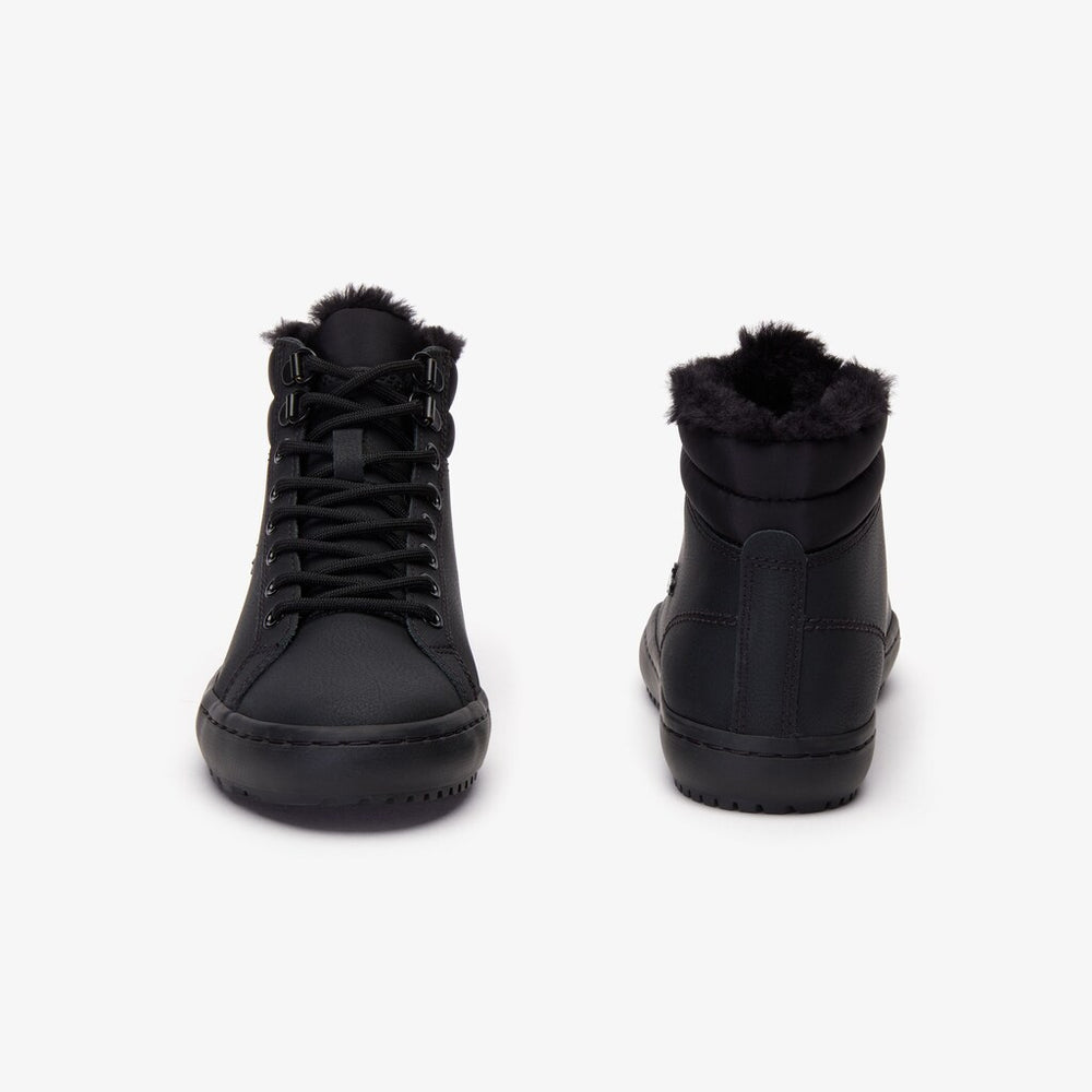 Wo  Straightset Thermo Leather Boots | Lacoste Womens