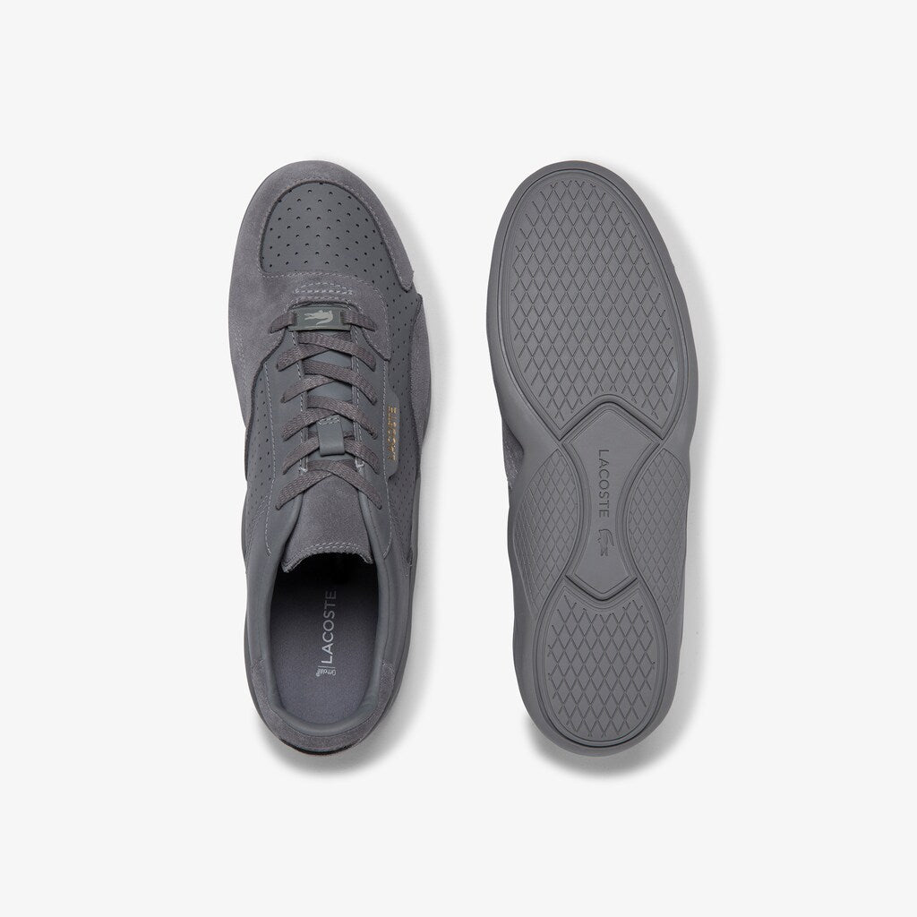 Wo  Hapona Leather and Suede Sneakers | Lacoste Womens