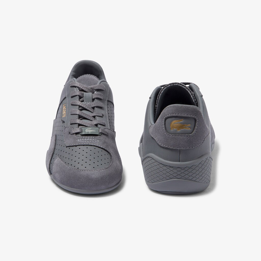 Wo  Hapona Leather and Suede Sneakers | Lacoste Womens
