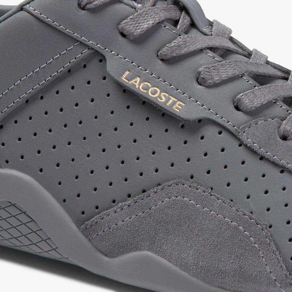 Wo  Hapona Leather and Suede Sneakers | Lacoste Womens