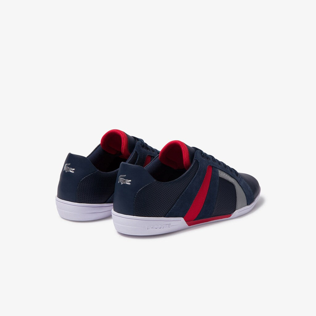 Chaymon Club Leather and Suede Sneakers | Lacoste Mens