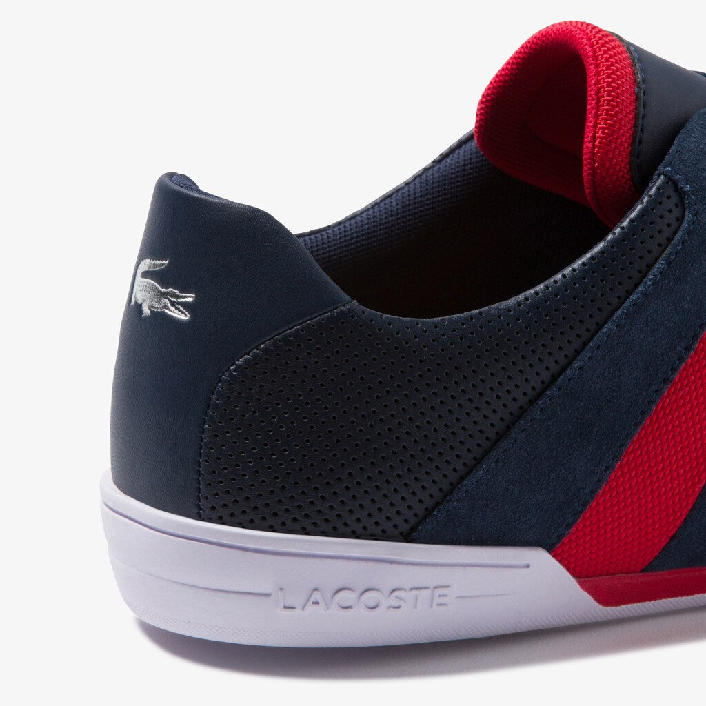 Chaymon Club Leather and Suede Sneakers | Lacoste Mens