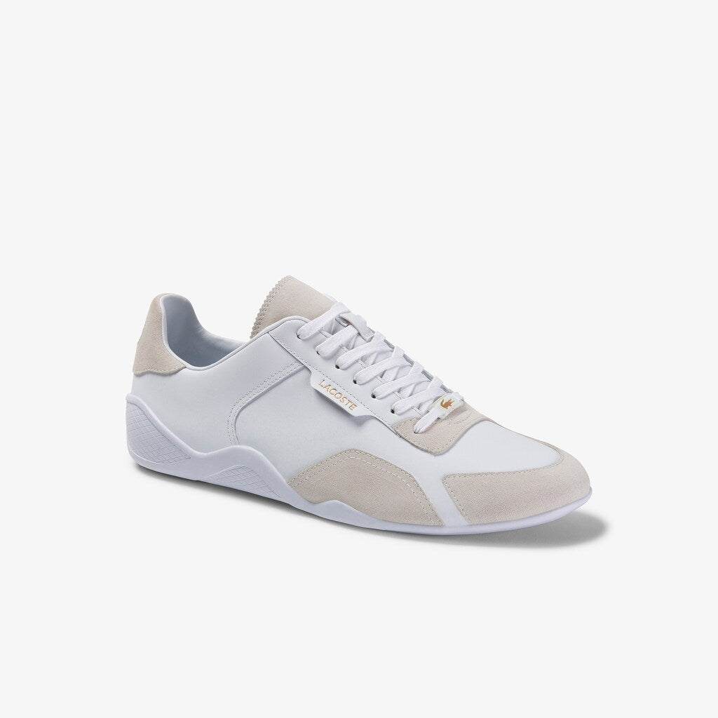 Hapona Leather and Suede Sneakers | Lacoste Mens