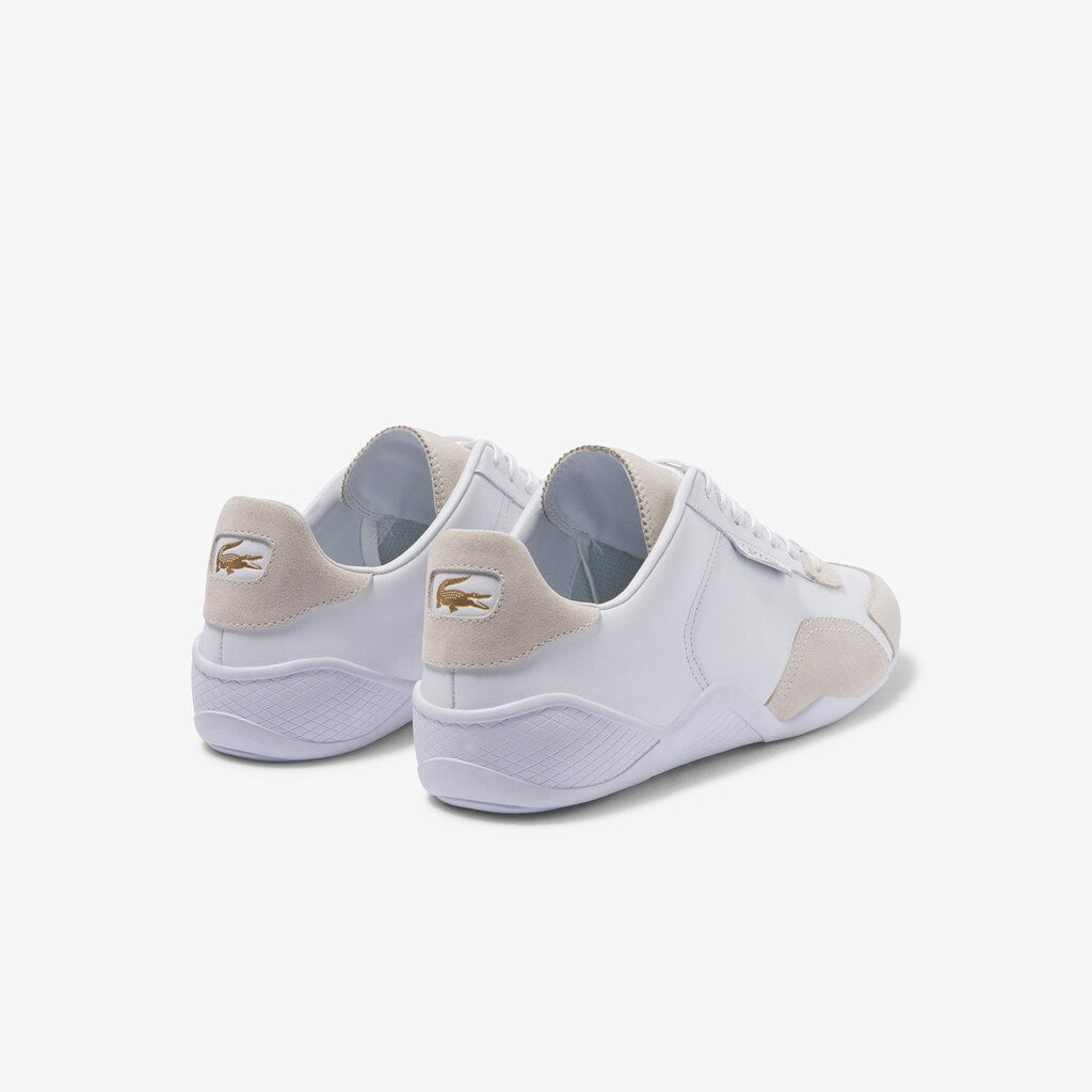Hapona Leather and Suede Sneakers | Lacoste Mens