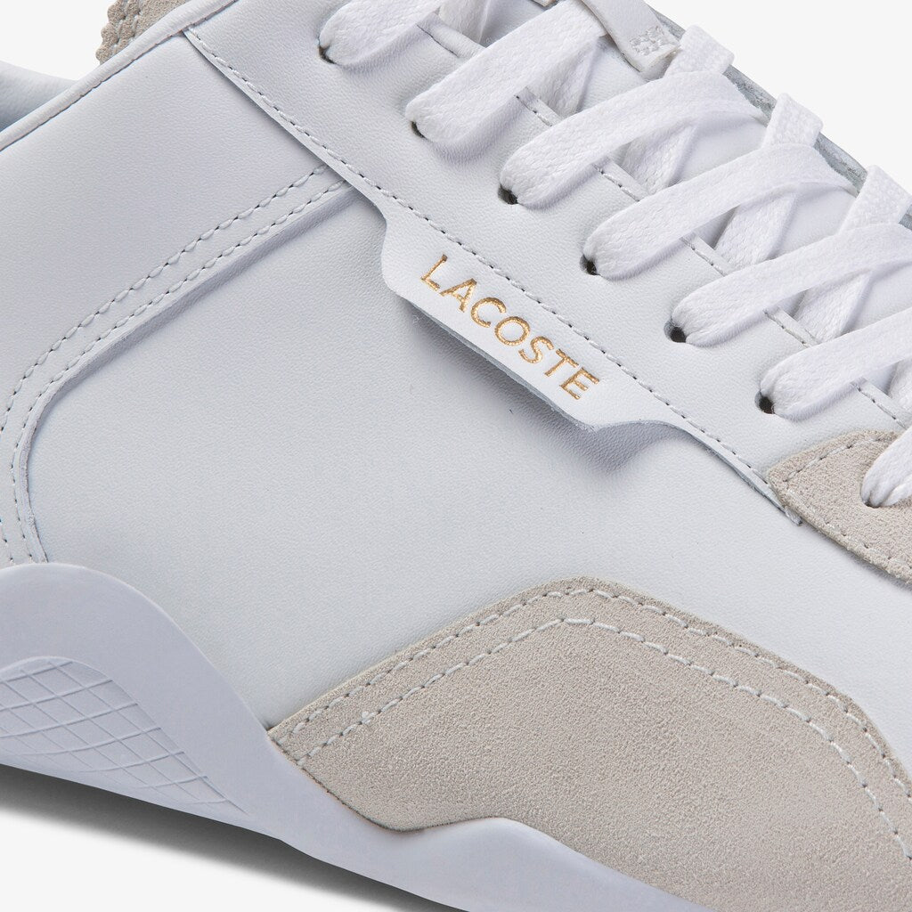 Hapona Leather and Suede Sneakers | Lacoste Mens