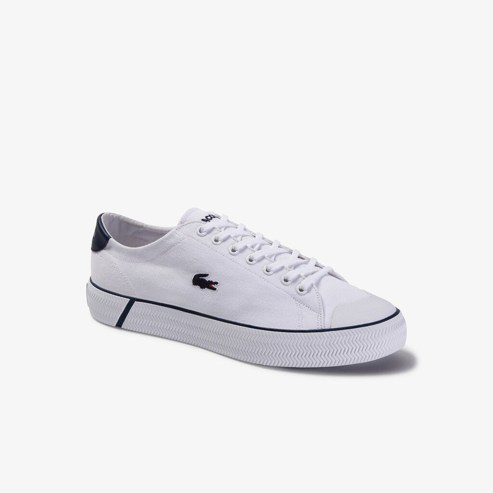 Gripshot Textured Canvas Sneakers | Lacoste Mens