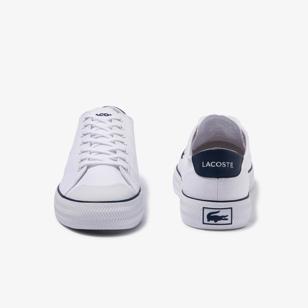 Gripshot Textured Canvas Sneakers | Lacoste Mens