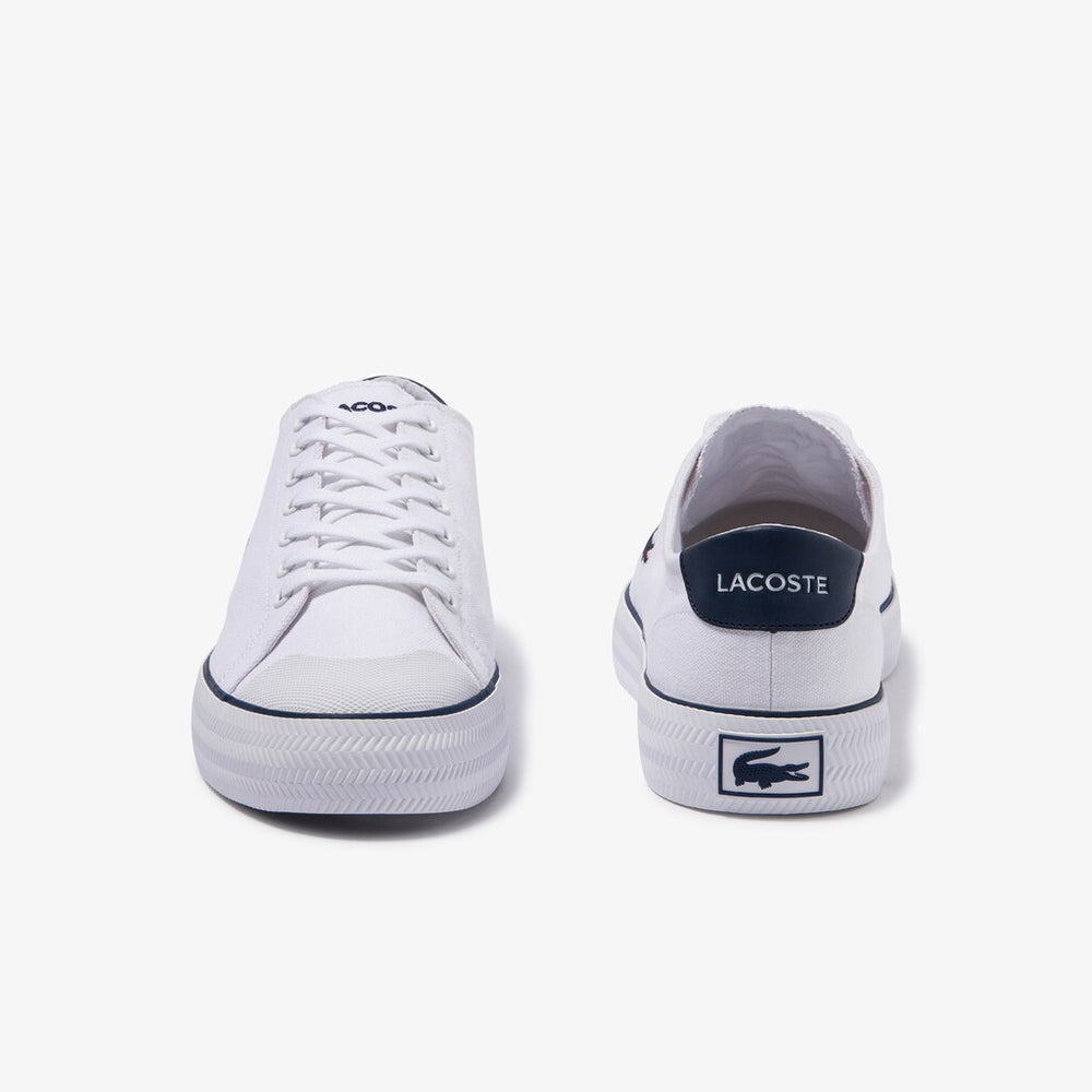 Gripshot Textured Canvas Sneakers | Lacoste Mens