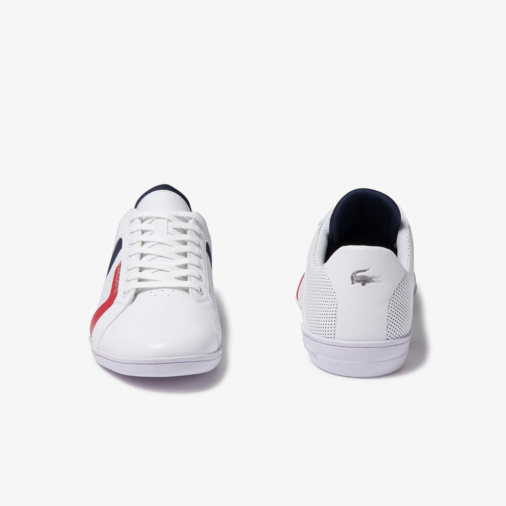 Chaymon Club Leather and Mesh Sneakers | Lacoste Mens