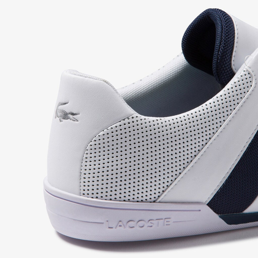 Chaymon Club Leather and Mesh Sneakers | Lacoste Mens
