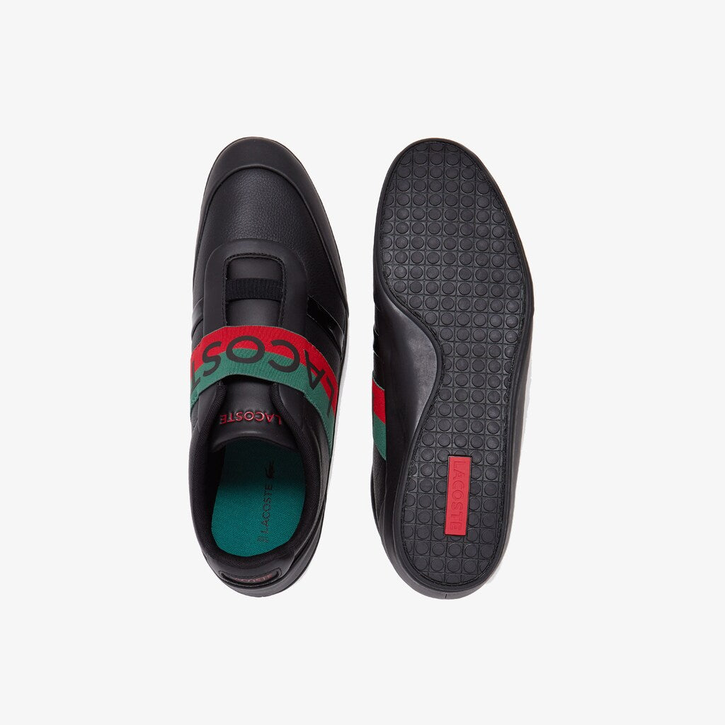 Misano Elastic Leather Sneakers | Lacoste Mens