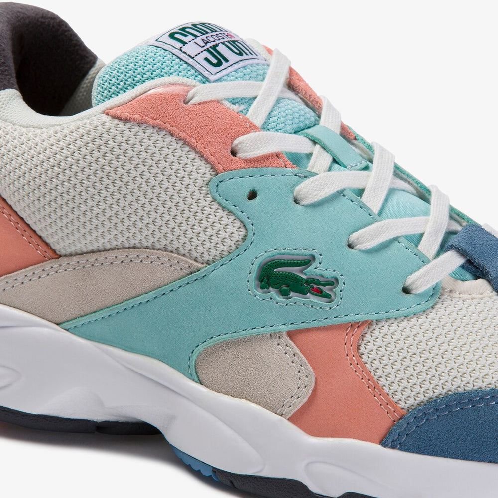 Wo  Storm 96 Textile and Suede Sneakers | Lacoste Womens