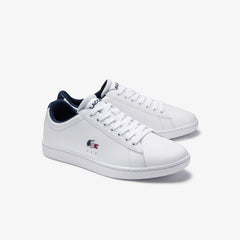 Wo  Carnaby Evo Tricolore Leather and Synthetic Sneakers | Lacoste Womens