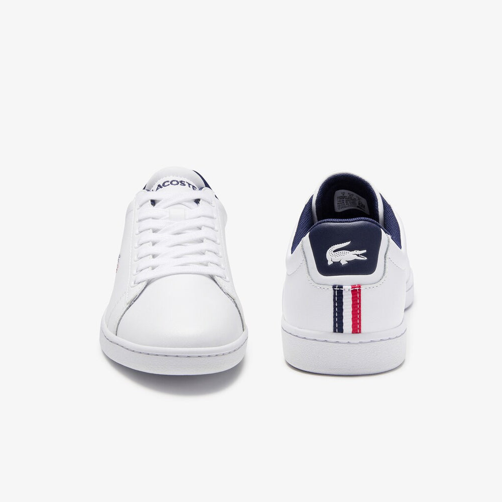 Wo  Carnaby Evo Tricolore Leather and Synthetic Sneakers | Lacoste Womens