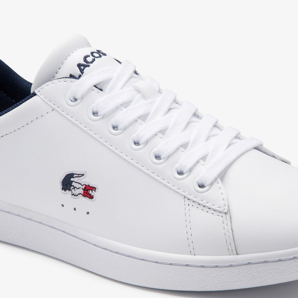 Wo  Carnaby Evo Tricolore Leather and Synthetic Sneakers | Lacoste Womens