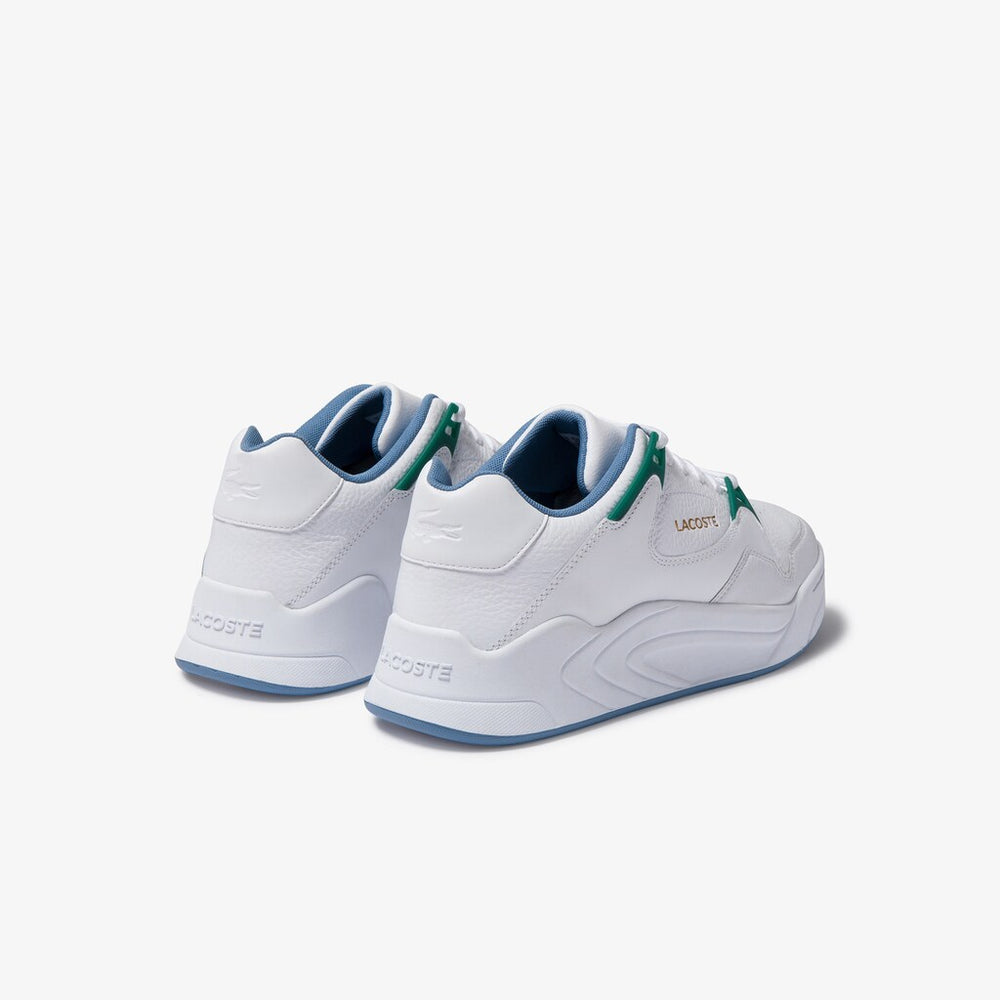 Court Slam Tumbled Leather Sneakers | Lacoste Mens