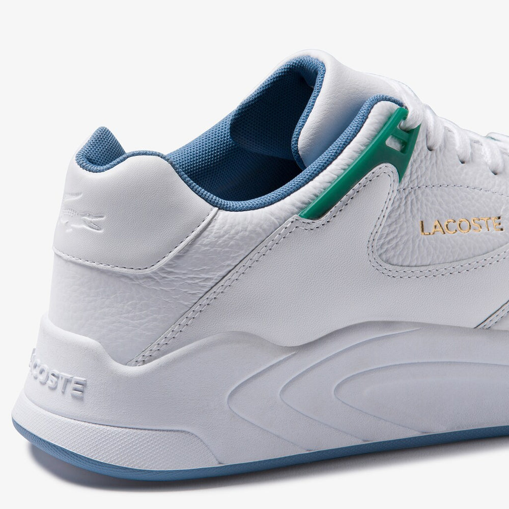Court Slam Tumbled Leather Sneakers | Lacoste Mens