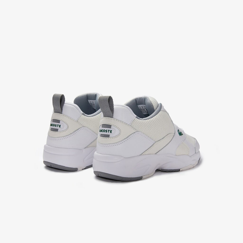 Storm 96 Leather and Textile Sneakers | Lacoste Mens