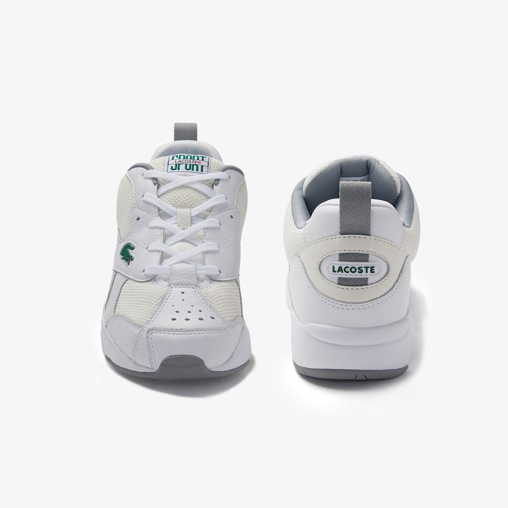 Storm 96 Leather and Textile Sneakers | Lacoste Mens