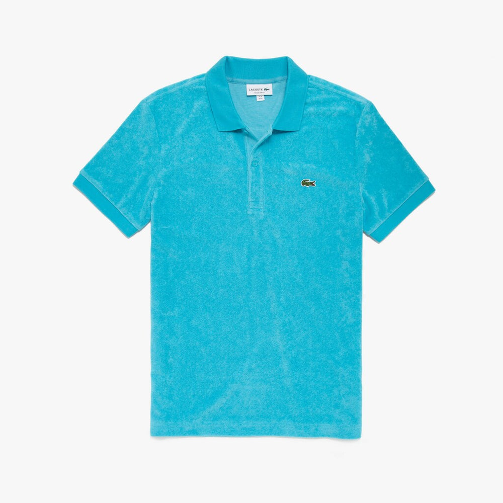 Cotton Fleece Blend Regular Fit Polo Shirt | Lacoste Mens