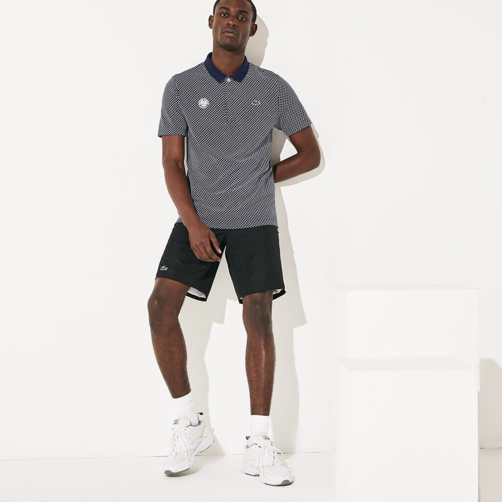 SPORT Roland Garros Print Cotton Polo Shirt | Lacoste Mens