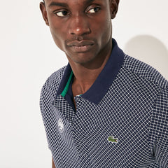 SPORT Roland Garros Print Cotton Polo Shirt | Lacoste Mens