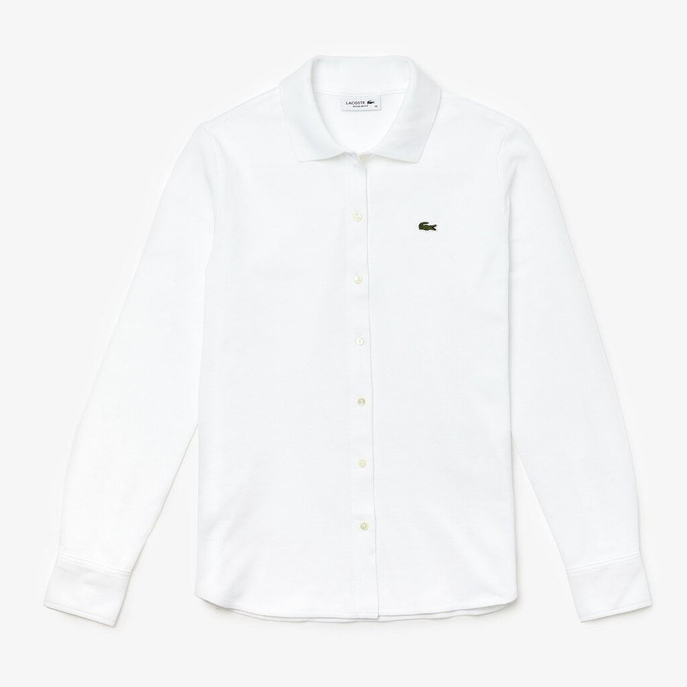 Wo  Soft Cotton Oxford Style Polo Shirt | Lacoste Womens