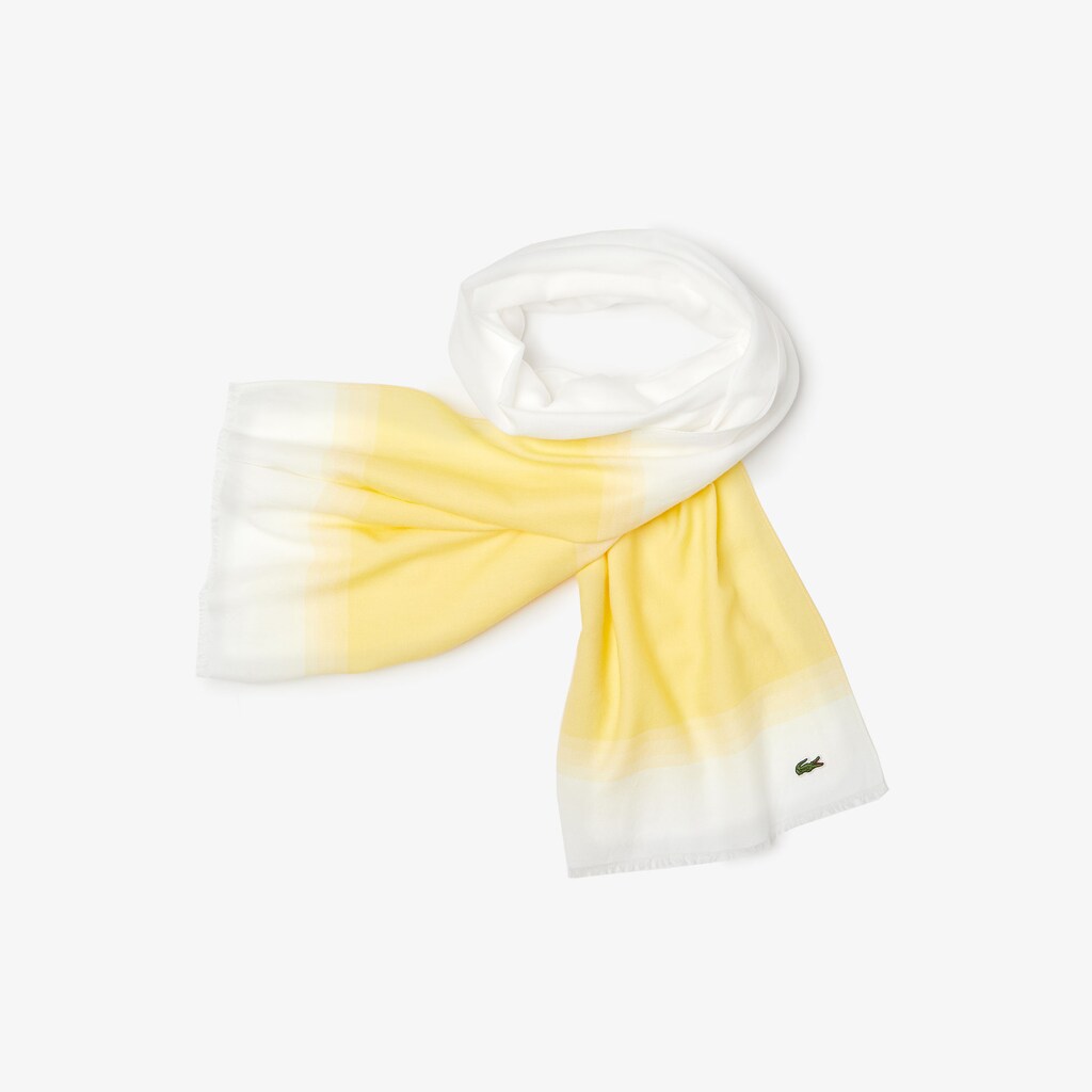 Made In France Organic Cotton Ombré Scarf | Lacoste Mens