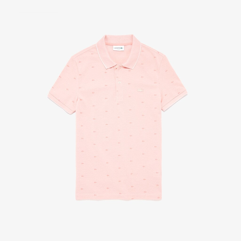 Micro Print Polo Shirt | Lacoste Mens