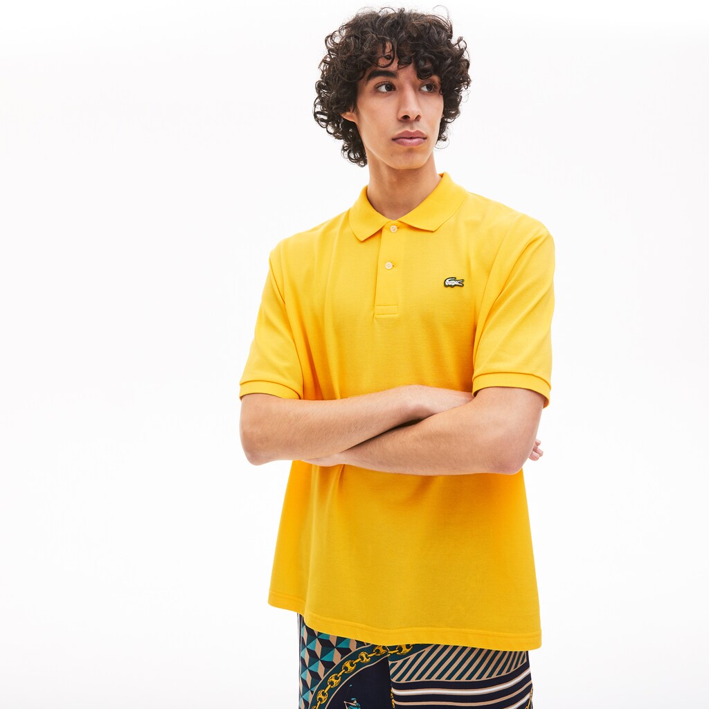 LIVE Relaxed-Fit Cotton Piqué Polo Shirt | Lacoste Mens