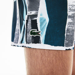 LIVE Graphic Print Lightweight Swimming Trunks | Lacoste Mens