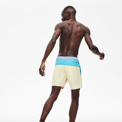 Striped Colorblock Quick-Dry Swim Shorts | Lacoste Mens