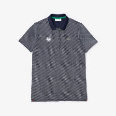 Wo  SPORT Roland Garros Printed Cotton Polo Shirt | Lacoste Womens
