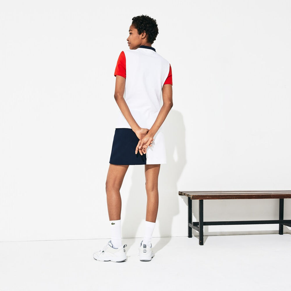 Wo  SPORT Roland Garros Color-Block Polo Shirt | Lacoste Womens