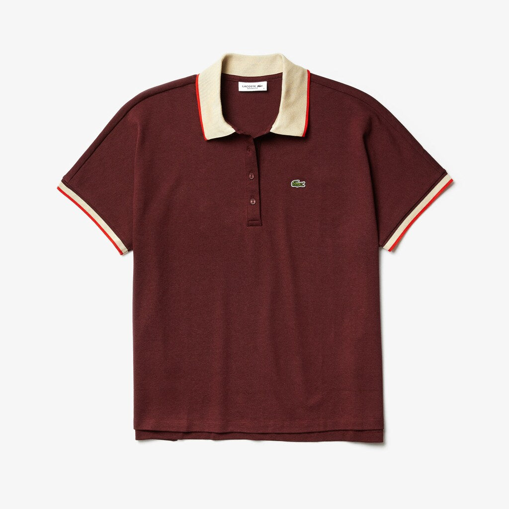 Wo  Relaxed Fit Cotton Polo | Lacoste Womens