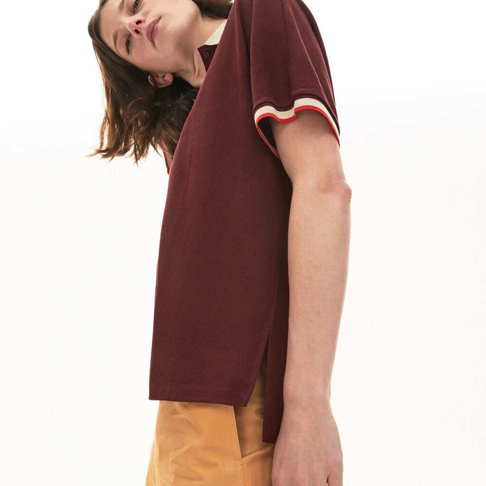 Wo  Relaxed Fit Cotton Polo | Lacoste Womens
