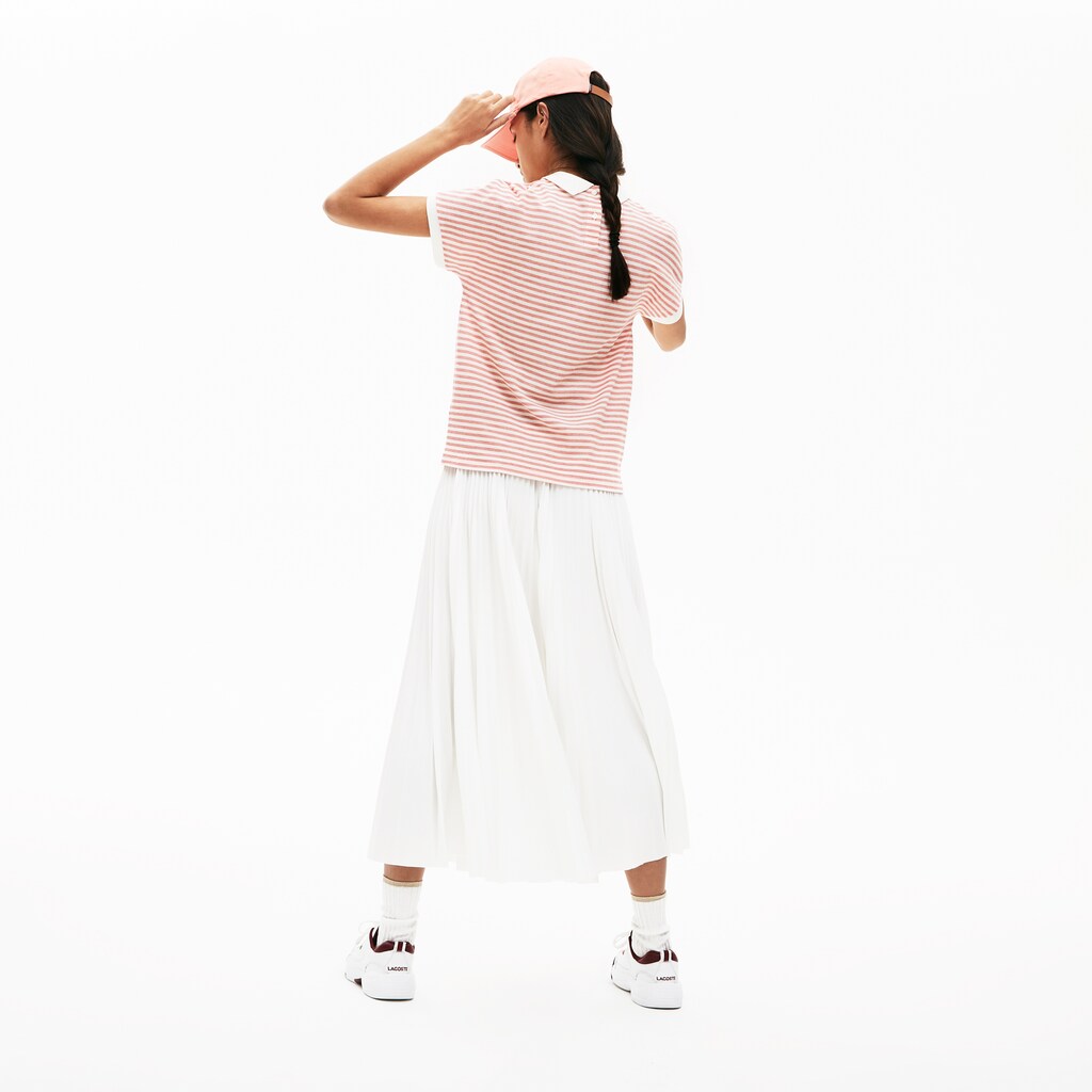 Wo  Striped Polo | Lacoste Womens