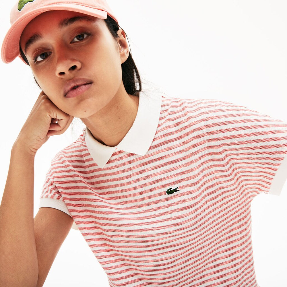 Wo  Striped Polo | Lacoste Womens
