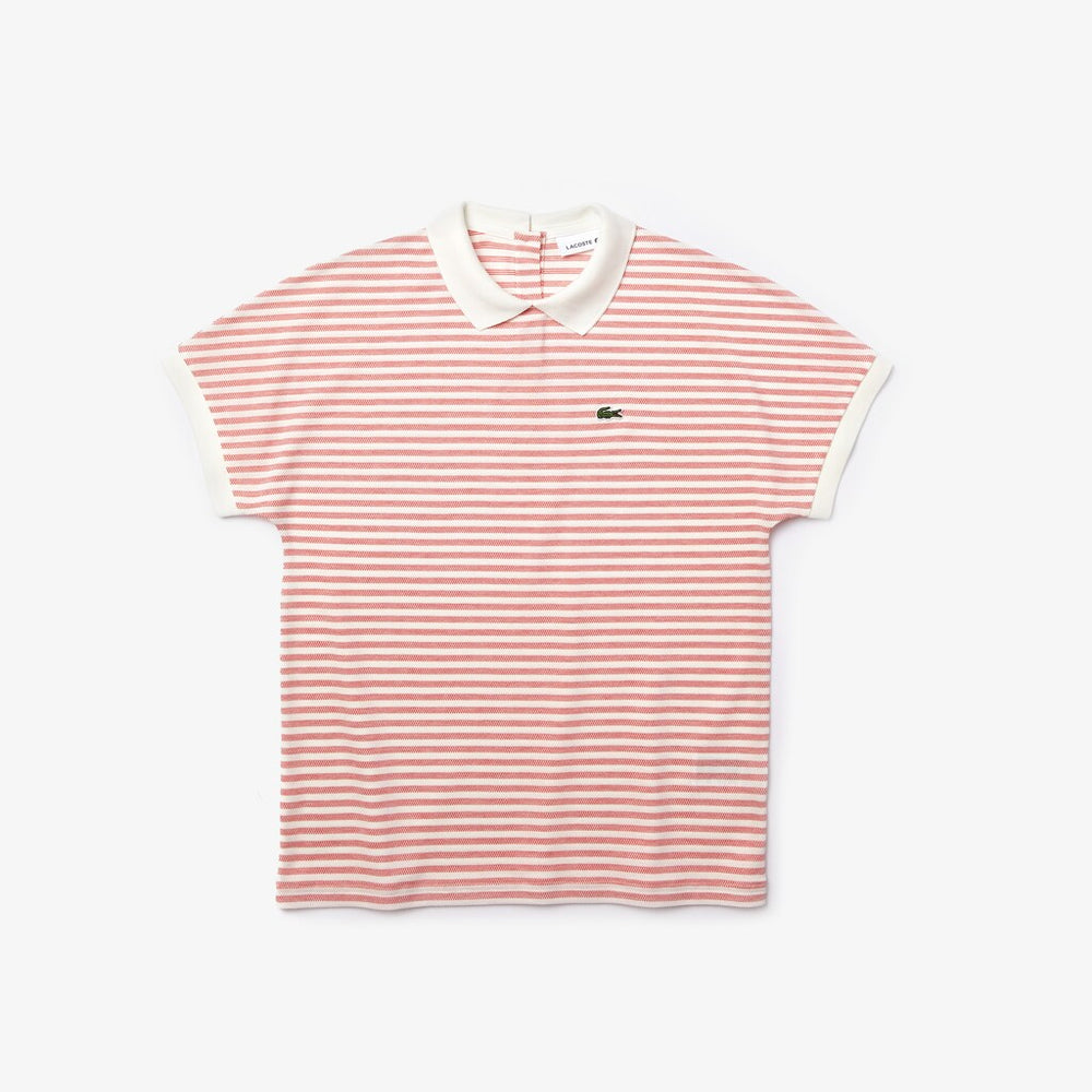 Wo  Striped Polo | Lacoste Womens