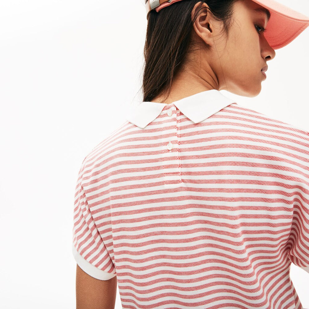 Wo  Striped Polo | Lacoste Womens