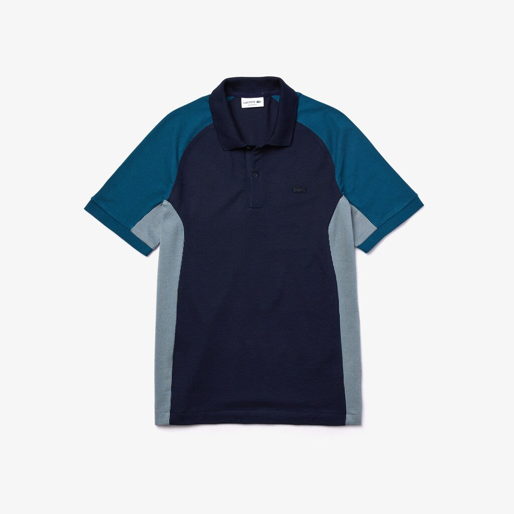 Colorblock Piqué Polo Shirt | Lacoste Mens